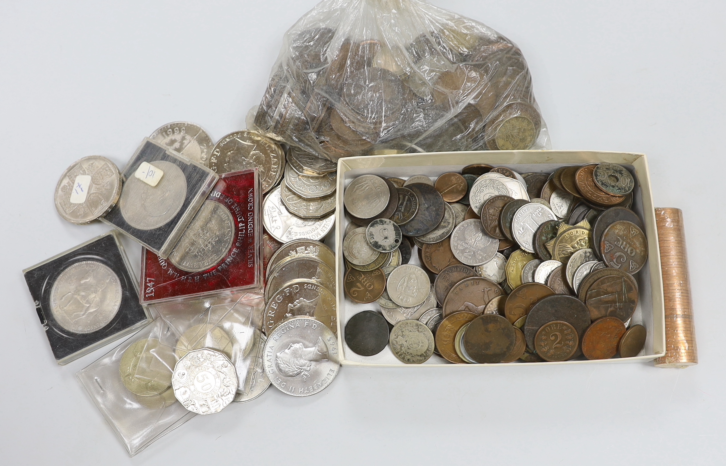 A coin collection